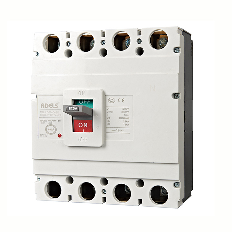 Corriente nominal de ata 630a 1000v Pv DC Interruptor de caixa moldeada